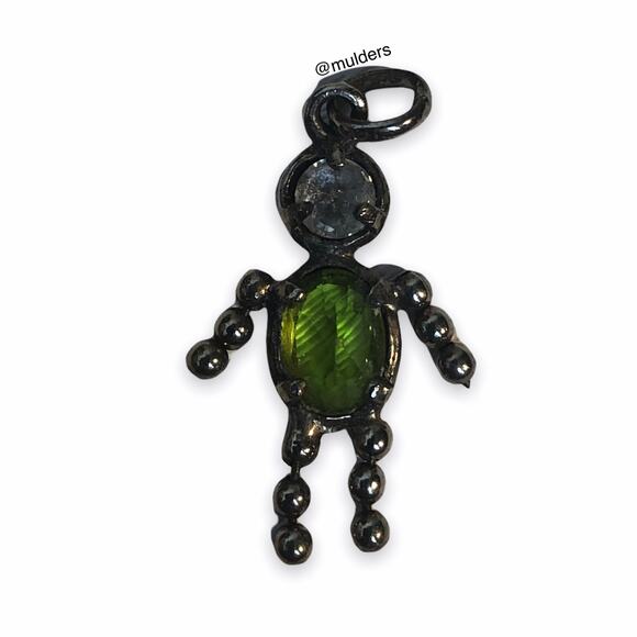 Vintage 90s - y2k Kids Son Boy Keepsake Birthstone August Pendant - Picture 1 of 7